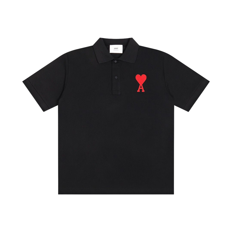 AMI Polo Boxy Fit T-Shirt