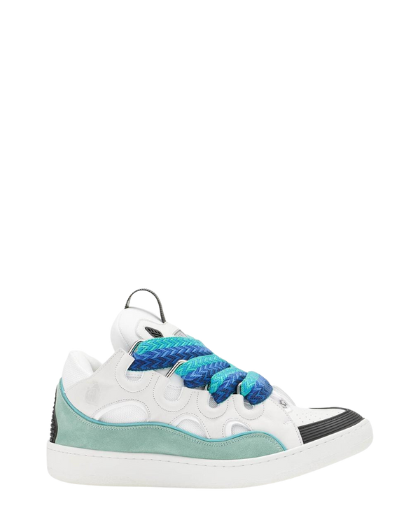 LANVIN CURB SNEAKERS Blue/White