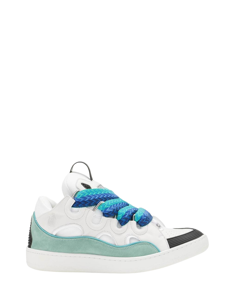 LANVIN CURB SNEAKERS Blue/White