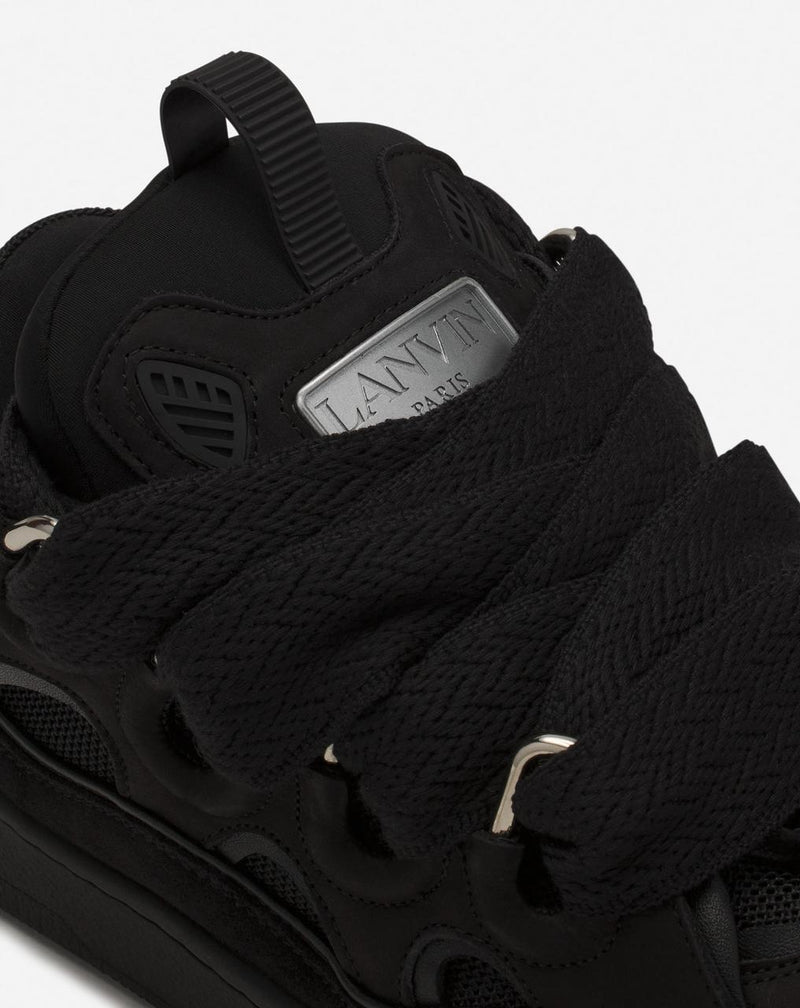 LANVIN CURB SNEAKERS Black