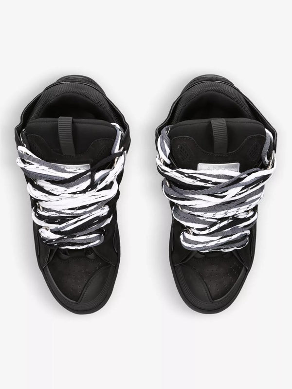 LANVIN CURB SNEAKERS Black\White