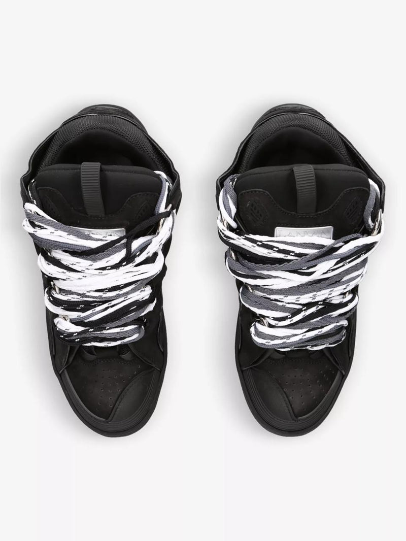 LANVIN CURB SNEAKERS Black\White