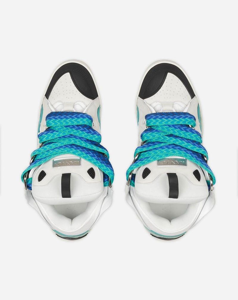 LANVIN CURB SNEAKERS Blue/White