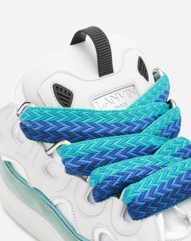 LANVIN CURB SNEAKERS Blue/White